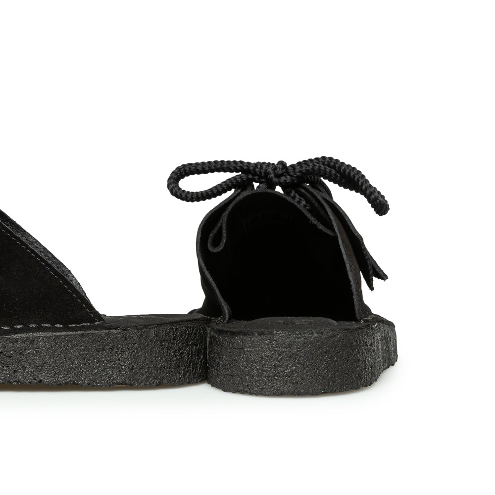 Desert Nomad Mule Black Suede | Black