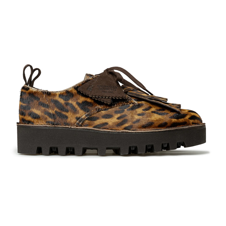 Clarks x Engineered Garments Desert Khan | Leopard Print Pony